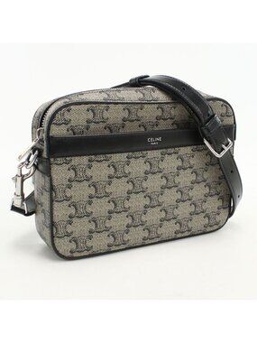 Celine Small Messenger Bag Triomphe Canvas